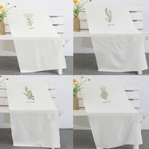 자투리 15수린넨컷트지 야생화 택1, 15수린넨컷트지 야생화 로즈마리