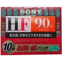 SONY 소니 카세트 테이프 90 분 x 10 병 (90 분의 왕복 여행 45 분), 상품명참조, 상품명참조
