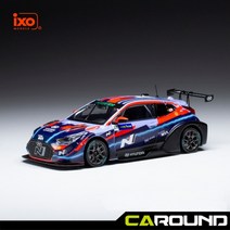 ixo 1:43 현대 벨로스터 N ETCR No.27 프랑스 대회 2021 - J.Filippi (GTM161B)