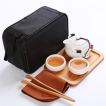 휴대용 다기세트, 5세트, 찻잔 2p + 다기 5종