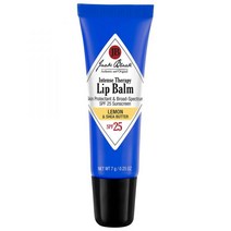 잭블랙 인텐스 테라피 립밤 SPF 25, Lemon Shea Butter 0.25 oz