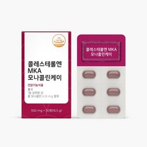 [피토틱스] 콜레스테롤엔 MKA 모나콜린케이 징크 모나콜린, 1개월, 1개