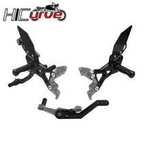 [해외]Bmw s1000rr 2020 s1000 rr 2019 2021 오토바이 cnc 조정 가능한 발판 시프트 레버 브레이크 페달 풋 페그 후면 세트, 협동사, 티탄, BMW