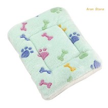 라클라우드침대 실내 고양이를 위한 침대 직사각형 강아지 플러시 애완 동물 모피 쿠션 귀여운 하트 스타 구름 패턴 여러 색상, [03] L, [07] 07