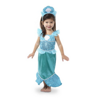 멜리사앤더그 인어공주 역할놀이의상 세트 MD8501, 혼합 색상