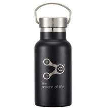 트랙소스 아웃도어용 보온보냉칼라물병 블랙 350 ml, 선택완료