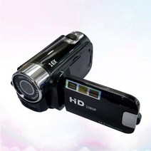 해외 1080P LED 조명 고화질 촬영 비디오 녹화 휴대용 캠코더 전문 디지털 카메라 (빨간색) PROD39700322, 검은 색