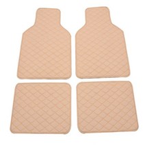 볼보 C30 C70 S40 S60 S80 S90 V40 V50 V60 XC40 XC60 XC70 XC90 가죽 러그 인테리어 부품 자동차 액세서리 용 자동차 바닥 매트, beige, 보여진 바와 같이