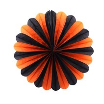 페이퍼휠 오렌지&블랙 3size 25cm