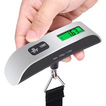 여행용 디지털 손저울 캐리어 전자저울 휴대용 저울 수화물손저울 낚시저울, 여행용 디지털 손저울/(랜덤발송)