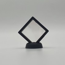 PE필름 악세사리 액자 케이스 블랙 7x7 돌반지보관함 악세사리보관함