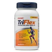 GNC TriFlex 120 CAPLETS 트리플렉스 90정 글루코사민 콘드로이틴 MSM, 1병