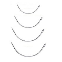 4PCS Sewing Needle Leather Craft Accessories Stitching Leathercraft Shoe Repair Tools Supplies, 01 Silver