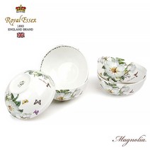 본차이나 도자기 대접세트 5P (공기 면기 국 밥그릇 우동그릇 라면기 집들이 신혼부부 선물세트), 면기5p_목련