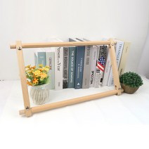 사각 고정 좌식 수틀 54.5x30.5cm 고정수틀 자수틀