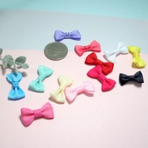 핌스토리 리본부자재 장식 모음(베이직), 8.라이트핑크, 1개