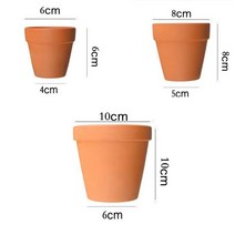 토분 화분 테라코타 세트 점토 세라믹 선인장 다육이 보육 식물용, 14