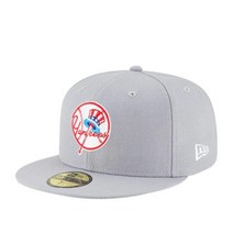 New Era 남성용 Mlb Cooperstown 59fifty 뉴욕 양키스 네이비 쿠퍼스타운545230