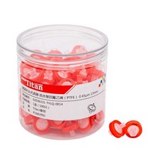 ADAMAS BETA 주사기 필터 PTFE 멤브레인 13mm 직경 0.22μm 모공 사이즈 100개 팩, 0.22μm 13mm