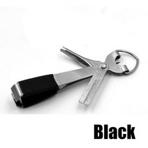 다기능 홀 니퍼 스 니프 플라이 낚시 클리퍼 패스트 후크 네일 Knotter 라인 커터 Quick Knot Tying Tool, Black