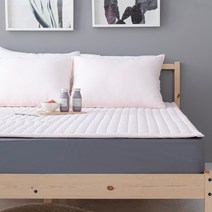 허니베딩 냉감원단 시원한 여름 침대패드 쿨링패드 시어서커패드 7종택1, 01.퓨어 침대패드-핑크