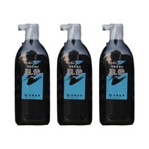 칠성 묵로 고급 서예용 먹물 3p, 1색, 500ml