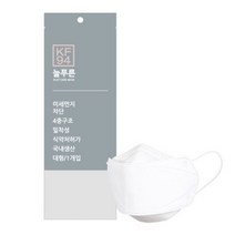 [늘푸른] 미세먼지마스크 KF94 대형 흰색 개별 / 1개입