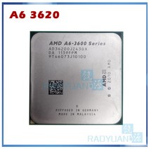 AMD A-시리즈 A6 3600 A6 3620 2.2GHz 4M 65W 쿼드 코어 CPU 프로세서 AD3620OJZ43GX 소켓 FM1/ 905pin 판매 a6 3650 a8 3