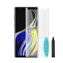 갤럭시S8 UV액상 풀커버 강화유리 액정필름 SM-G950, 클리어