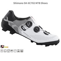 mtb 클릿슈즈2022 Shimano XC702 MTB Enduro 신발 SH 잠금 자전거 자갈, 07 43, 04 White Mega