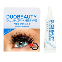 듀오뷰티 속눈썹 접착제 투명 7ml, 투명색, 5개