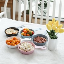 손잡이 접시 팬쿠프 앞접시 1p 손잡이, 스카이블루