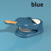 미니 가정용 국수 만두 제면기 2In 1 만두 메이커 금형 프레스 기계 국수 주방 손 만들기 도구, 02 blue