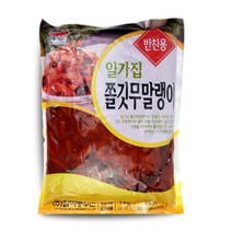 일가집 쫄깃무말랭이무침 1kg, 단일 수량