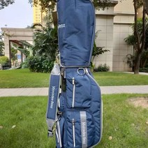 벤츠 나일론 경량 캐디백 남녀공용 골프백, 네이비