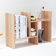 인테리어 원목 책상용 미니 책장 책꽂이, 메이플