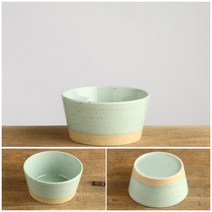 피어몰 이천도자기 발수청자 도자기 일자 공기 11cm 밥그릇 식기 테이블웨어