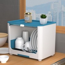 올스텐 부착식 식기건조대 대형 플라스틱 주방 접시 건조대 유럽식 선반 홀더 배수구 방진 플레이트 오거나이저, Classic