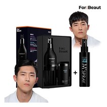[포뷰트] 남자 헤어왁스 스피어 왁스세트 (본품+리필) + 엠스프레이, 종류:포마드