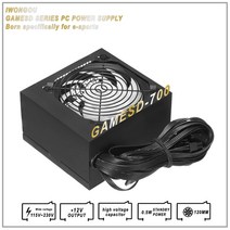 IWONGOU PC용 전원 공급 장치 게이머 게임용 컴퓨터 PSU 600w MAX 110v 80 Plus Atx Fonte 소스 GAMESD700, 02 미국 플러그_01 500W