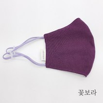 솔방울 공작소 핸드메이드 끈조절 오가닉 면 마스크 XL, 1개, 꽃보라