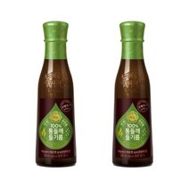 CJ제일제당 백설 통들깨 들기름 300ml x2개