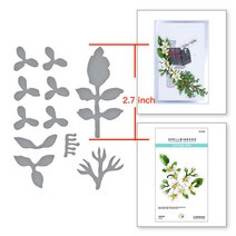 다세대우편함 메탈 절단 다이 주택 우편함 스크랩북 DIY 디자인 카드 만들기 공예 컷, 06 S4-1204