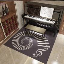 피아노 방진 패드 매트 아파트 방음공사 디지털 소음 흡음 층간 소음 물빨래 가능 장방형, H   130x160cm