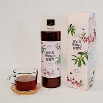 [친환경/무농약] 3년숙성 밤바치 개복숭아 발효액 개복숭아효소 개복숭아액기스 1L