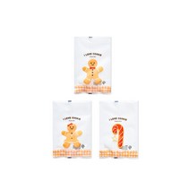 귀여운 OPP 쿠키봉투 예쁜 선물 포장지 100매 진저쿠키 쿠키맨 마카롱 사탕 캔디 젤리, B.쿠키걸