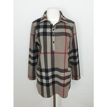 엄마옷 할머니옷 중년여성 국산 체크카라 롱 기모티 겨울 60대 70대 80대 77 88 99 엄마네옷장