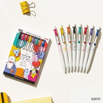 미쯔비시 유니볼 원 BT21 볼펜 UMN-SBT-38 0.38mm, 망 _ 바이올렛