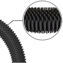 즐켓 자동차 지압 핸들커버, 얇은두께, 블랙