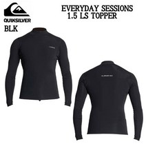 [QUIKSILVER]퀵 실버 2022 봄 여름 EVERYDAY SESSIONS 1.5 mm LS TOPPER 맨즈 타퍼 웨트 슈트 초경량 신축 성능 서핑 [내일 락 대응]